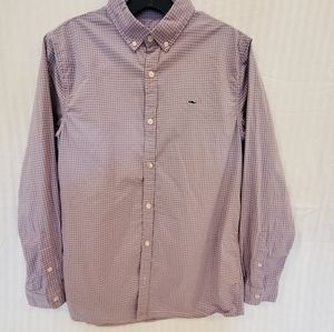 Vineyard Vines Boy's long sleeve shirt size XL